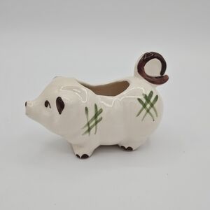 Vintage Rio Hondo Pig Creamer pottery